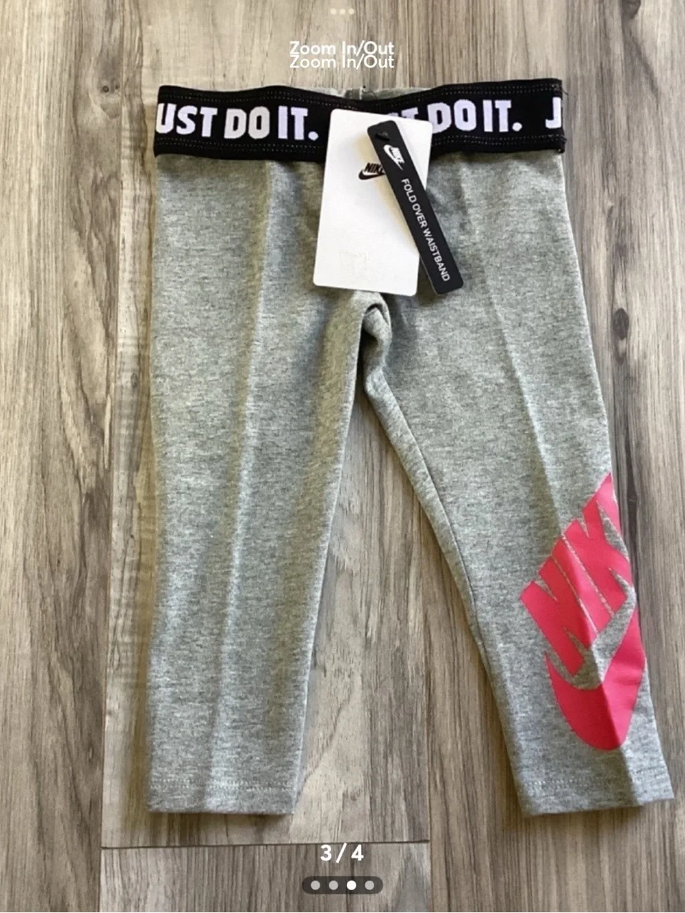 Nike Girls tee & Leggings outfit size 2T(NWT) ~PRICE FIRM, NO OFFERS~ - Picture 3 of 4